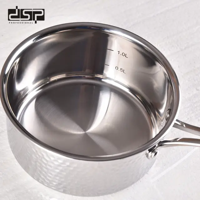 Γαλατιέρα ανοξείδωτη με καπάκι - 1.5L - CS001-A16 - DSP - 562496 2