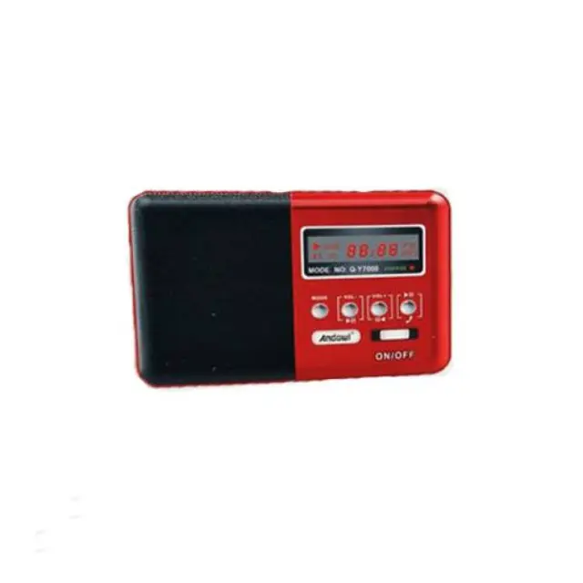 Andowl Q-Y7000 Φορητό Ραδιόφωνο Επαναφορτιζόμενο με Bluetooth
