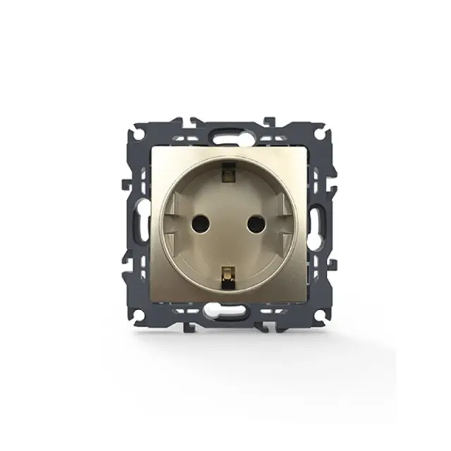 PRIME ΠΡΙΖΑ ΣΟΥΚΟ ΑΣΦΑΛΕΙΑΣ ΜΑΤ ΣΑΜΠΑΝΙΖΕ 2P+E 16A 250VAC IP20 / 1000116004