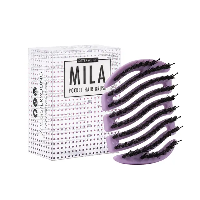 Sister Young Mila Pocket BV Επαγγελματική Βούρτσα Liliac