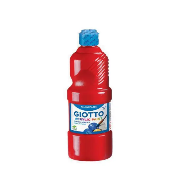 Giotto Ακρυλικό 500ml Κόκκινο (F533708)