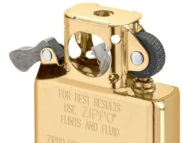 Zippo Γνήσιο Ανταλλακτικό Pipe Insert Gold Χρυσό 60006446 2