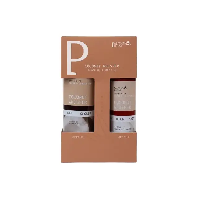 Panthenol Extra Promo Coconut Whisper με Coconut Whisper Shower Gel Αφρόλουτρο Σώματος, 500ml & Coconut Whisper Body Milk Γαλάκτωμα Σώματος, 300ml