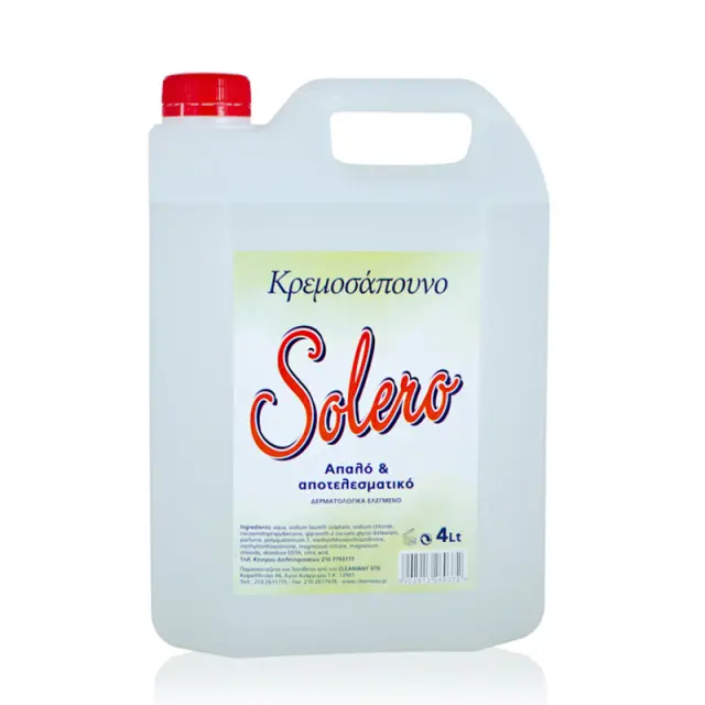 Κρεμοσάπουνο Solero Λευκό 4lt
