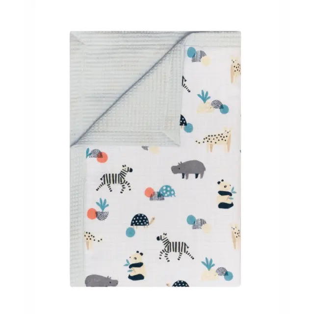 Κουβέρτα Κούνιας kentia Yn 25 Animals A 100x150
