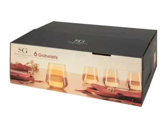 Σετ ποτήρια Olga Secret de Gourmet με χωρητικότητα 450ml - 6 τεμάχια 202177 3