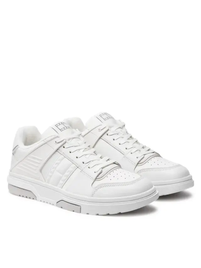 Tommy Hilfiger - Ανδρικά Sneakers Brooklyn Hybrid EM0EM01460-YBL Εκρού 2