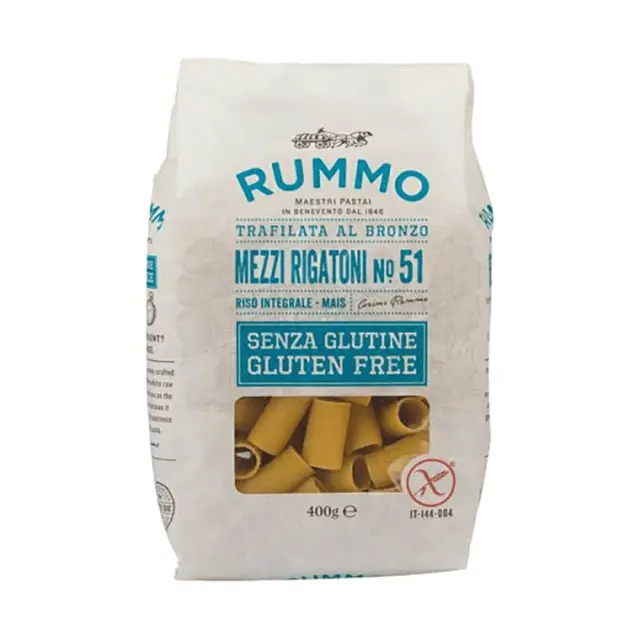 Rummo Mezzi Rigatoni N° 51 Gluten Free 400gr