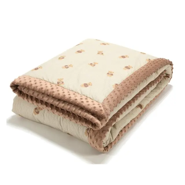 Κουβέρτα La Millou (XL) Baby Bear Mocca 140X200