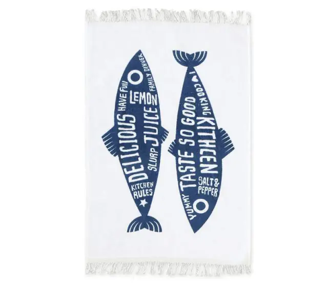 ΠΟΤΗΡΟΠΑΝΟ ΒΑΜΒ.TRENDY FISH 40X60 BLUE - NEF NEF