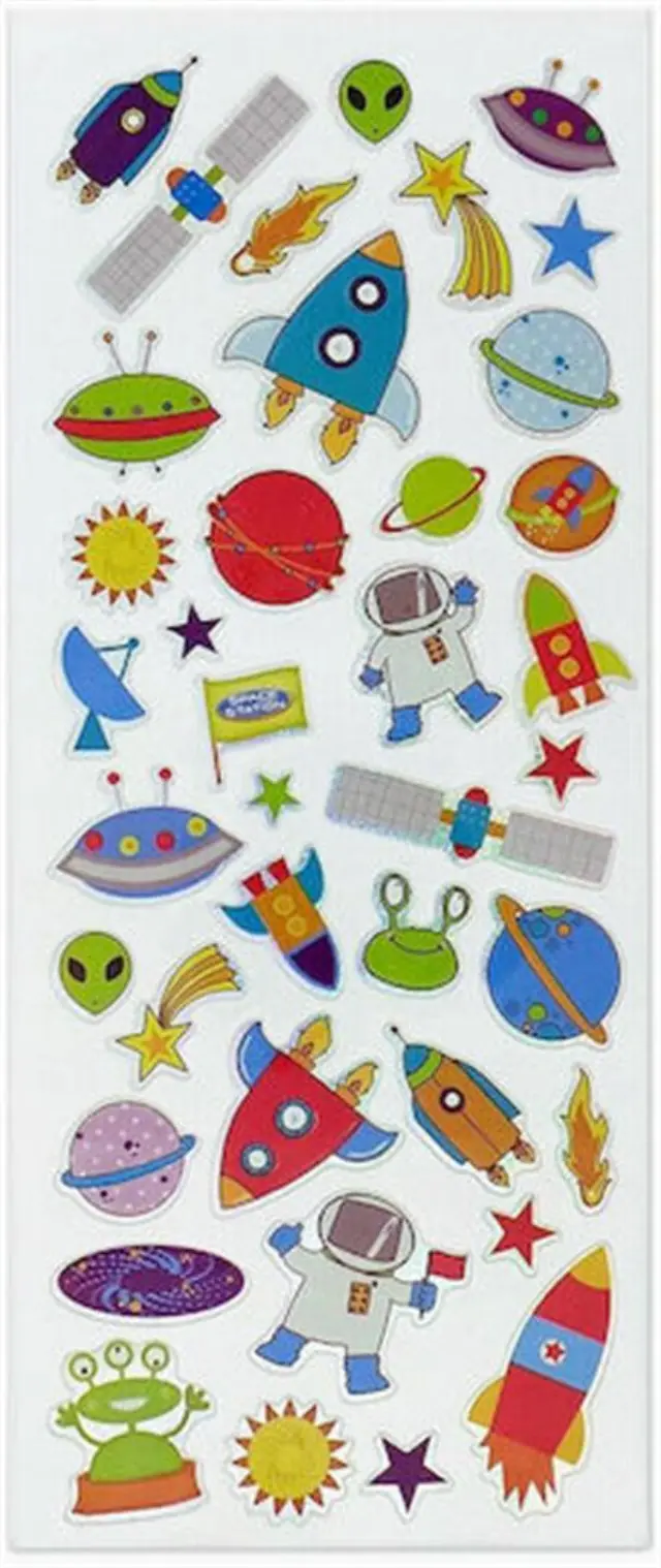Αυτοκόλλητα Outer Space 31x11cm / 833 (Exas Paper)
