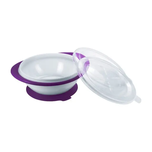 Nuk Easy Learning Snack Box 6m+ Πράσινο Μπολ φαγητού με 2 καπάκια (10.255.192), 1τμχ
