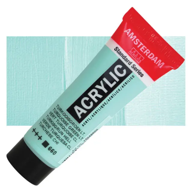 Ακρυλικό Talens Amsterdam 660 Turquoise Green Light - 20ml
