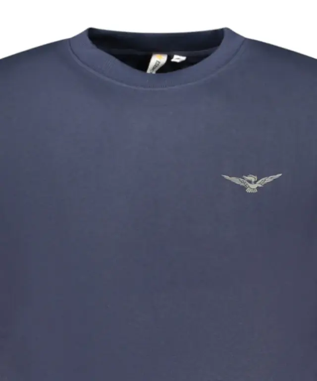 Accademia Militare - Ανδρικό Φούτερ Fleece W5S616-7014-044 Μπλε Σκούρο 3