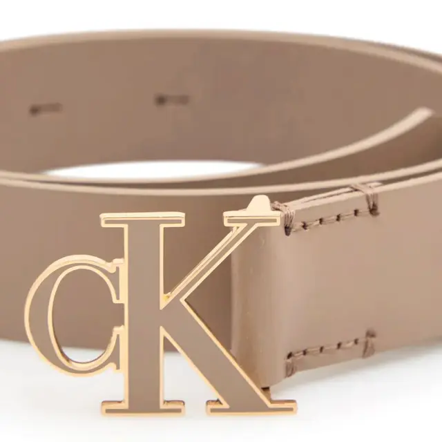 Γυναικεία Δερμάτινη Ζώνη Calvin Klein 3cm LV04F7073G-YYO Τάουπε Πούρο - 100
