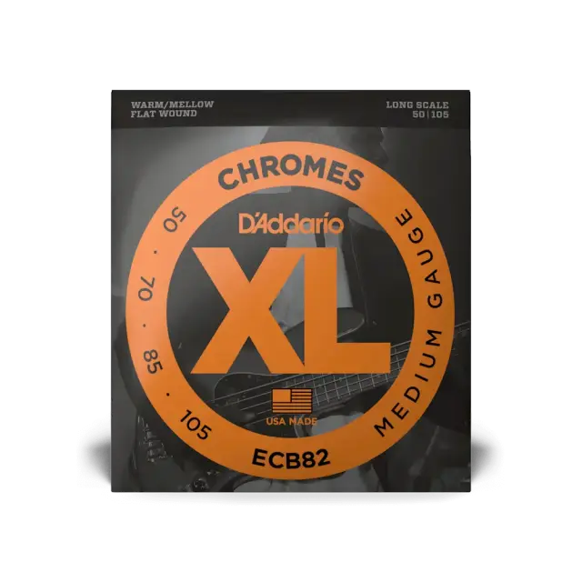 D'Addario ECB82 Chromes Χορδές 4άχορδου Ηλεκτρικού Μπάσου 50-105