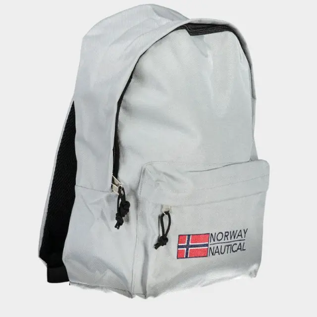 Norway Nautical School - Ανδρικό Σακίδιο Πλάτης (Backpack) 830002-SILV Γκρι 2