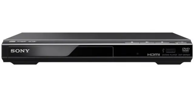 Sony DVD Player DVP-SR760HB DVP-SR760HB με USB Media Player Μαύρο