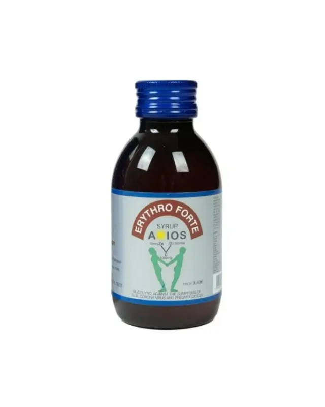 Erythro Forte Syrup A-IOS Βλεννολυτικό Σιρόπι, 200ml