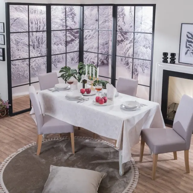 Τραπεζομάντηλο Correze TEORAN 160x250cm + 12 πετσέτες