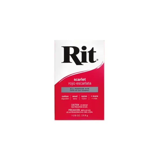 Rit Dye Powder All-Purpose Βαφή Υφασμάτων – Scarlet 31,9g