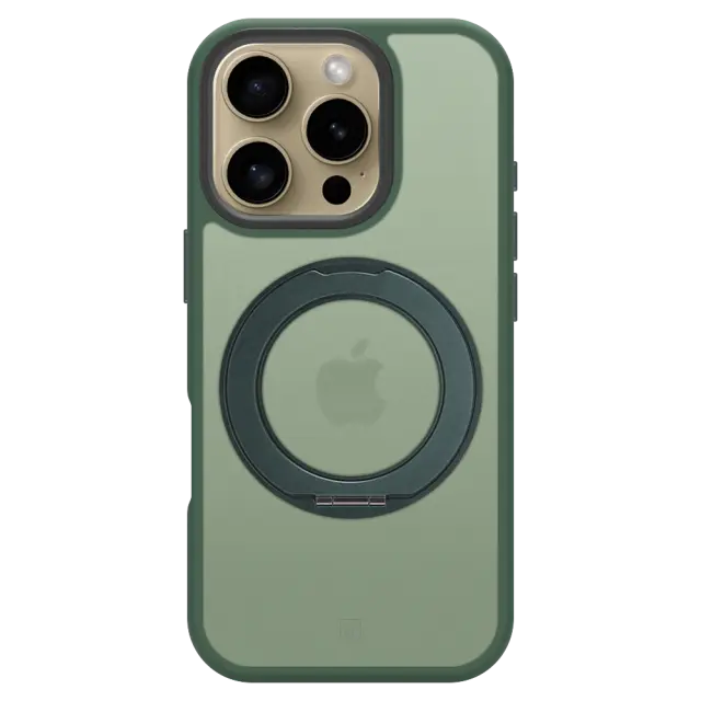 Tactical MagForce Hyperstand Cover for Apple iPhone 16 Pro Forest Green 3