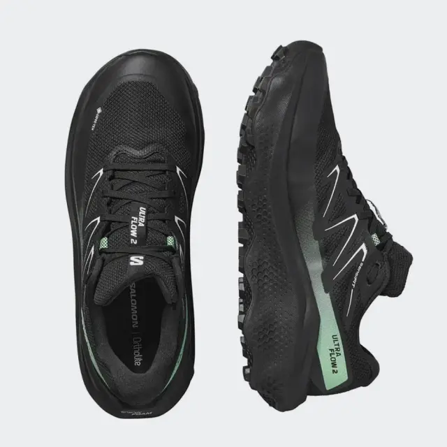 Salomon Ultra Flow 2 GTX Black/Patina Green 479814 - 42 3