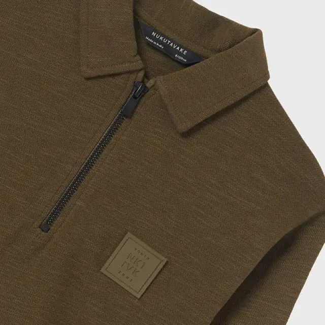 Junior 10 έως 18 ετών Πόλο Better Cotton χακί 2
