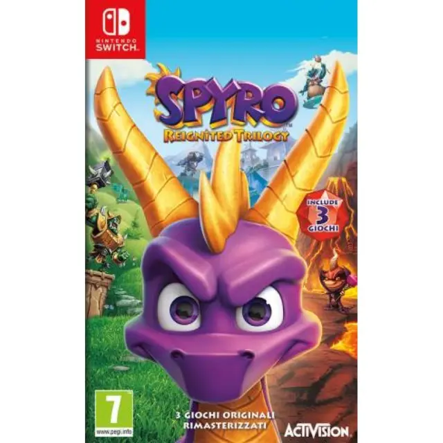 Spyro Reignited Trilogy Switch Game