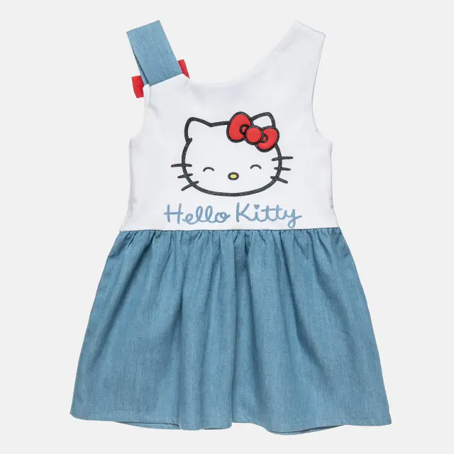 Φόρεμα Hello Kitty με φιόγκο