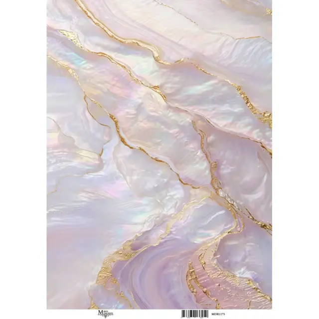 Ριζόχαρτο Maja's Memories, 30x42cm, Μαργαριτάρι ivory, MDR1175