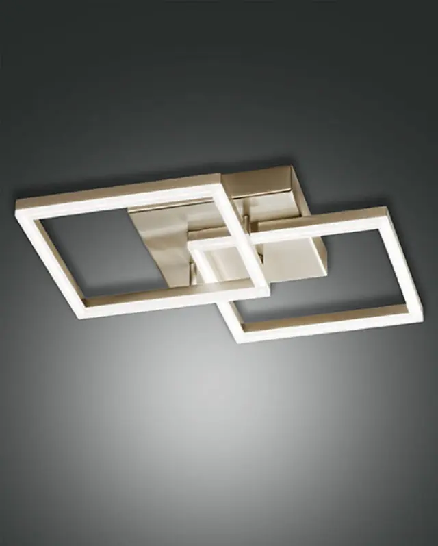 Bard 3394-22 φωτιστικό οροφής 45x45 τετράγωνα led Χρυσό