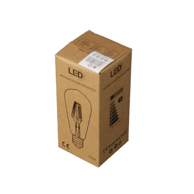ΛΑΜΠΑ LED 6W ST64 5000K E27 LI-LA-1758