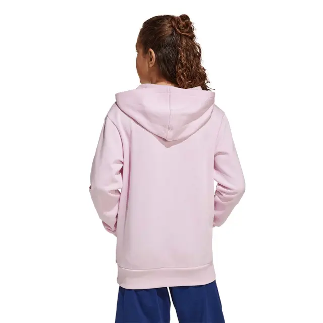 adidas Sportswear Unisex Kids Small Logo Fleece 225 Hoodie Ροζ JC9773 (adidas Sportswear) 2