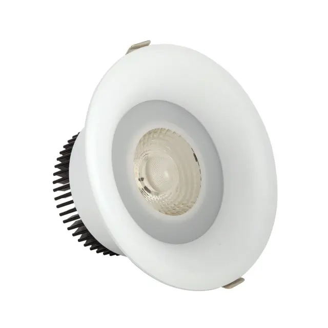 Uta 04150/W/W/36 Χωνευτό κινητό σποτ led 30W 3000K 36°-40° IP65 ø18cm λευκό Άσπρο