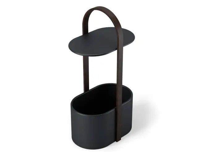 Βοηθητικό Τραπεζάκι Bellwood Umbra με διαστάσεις 35x24x69cm - Black1013760-048 3