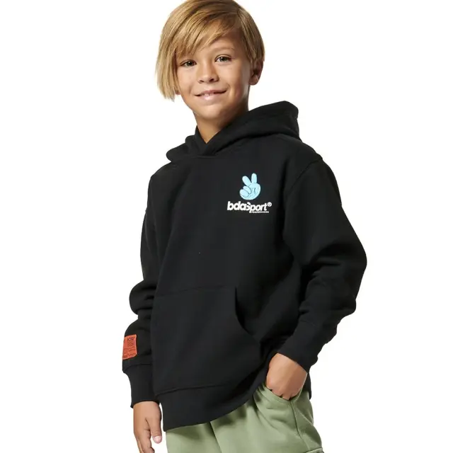 Body Action Long Sleeve ΠΑΙΔΙΚΗ ΜΠΛΟΥΖΑ (064402-01-Black) - Μαύρο