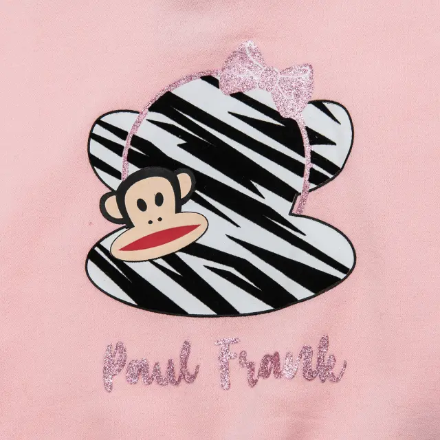 Μπλούζα φούτερ Paul Frank με γούνινες λεπτομέρειες 2