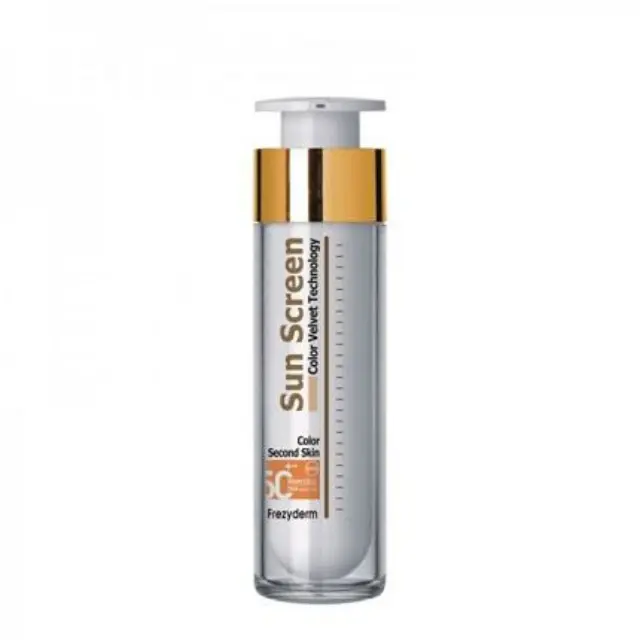 Frezyderm Sun Screen Color Velvet Face Cream SPF50+ Αντηλιακό Προσώπου με Χρώμα κατά της Φωτογήρανσης με Μάτ Αποτέλεσμα, 50ml