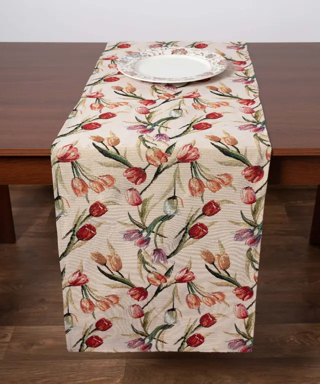 Τραβέρσα στόφα (45cm x 170cm) tulip - -