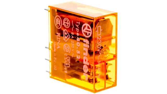 PCB/Plug-in Rel. 5mm.pinning 2CO 8A/230VAC/Agni (40.52.8.230.0000)
