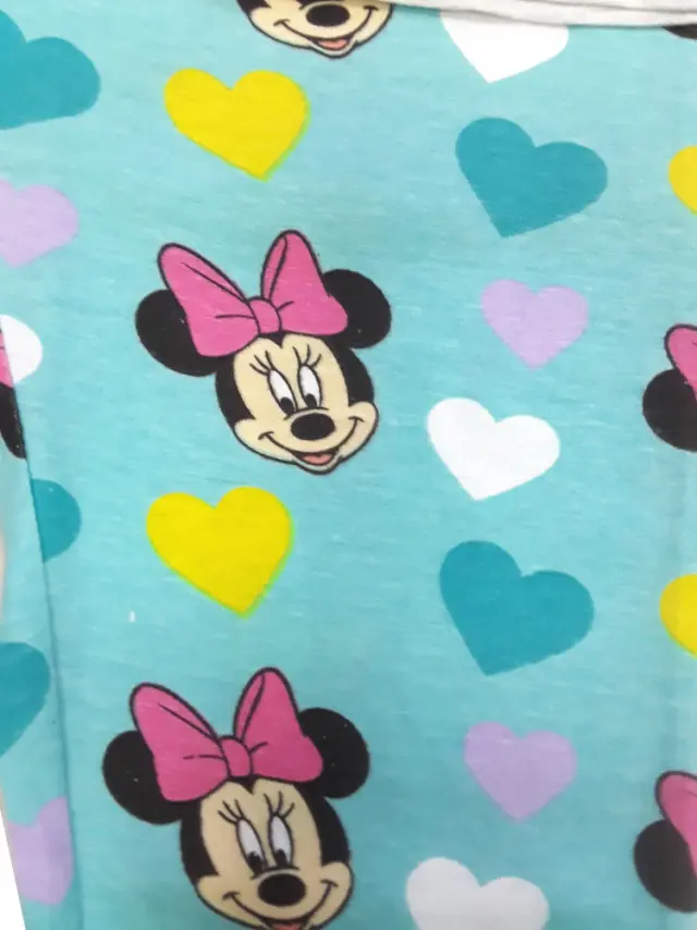 Πιτζάμα Μακρυμάνικη Minnie Grey Melange Pink 8020343 - 6-7 Y (122cm) 3