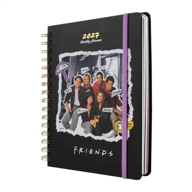 HMEΡΟΛΟΓΙΟ ΑΤΖΕΝΤΑ FRIENDS 2027 A5 WEEK VIEW FULL YEAR DIARY AAESVA52704