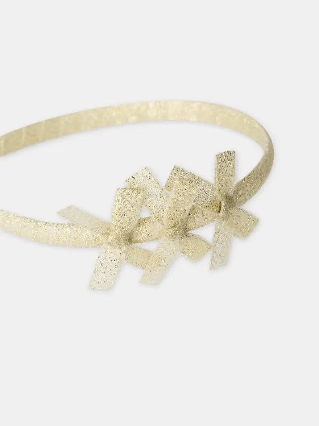 Παιδική Στέκα Μαλλιών Starry Bows ΜΠΕΖ - One Size 3