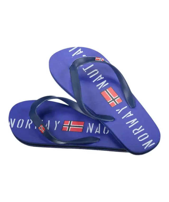 Norway Nautical School - Ανδρικές Παντόφλες Slipper 831003-BLUROYAL Μπλε - 44