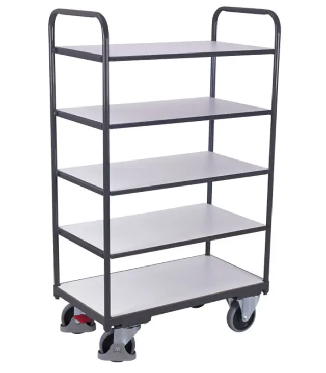 Variofit sw-500.259 Τρόλεϊ Μεταφοράς ESD 3 Επιπέδων για Φορτίο Βάρους ως 250kg