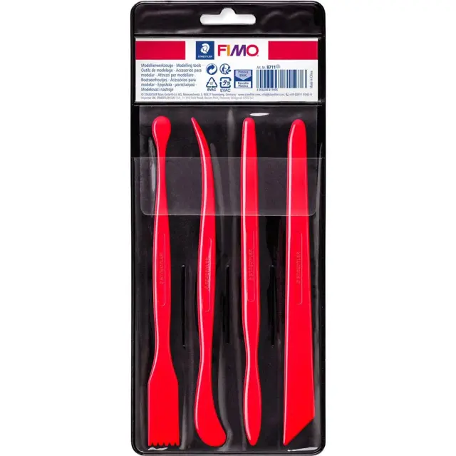 Staedtler Fimo Σετ Εργαλεία Διαμόρφωσης Πηλού 4τεμ, 8711