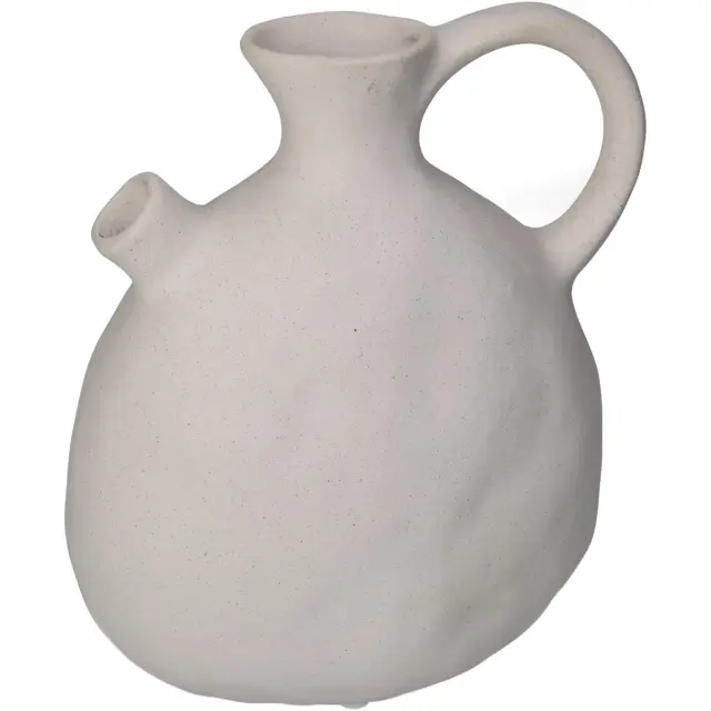Βάζο Λευκό Πορσελάνη 16.2x9.2x20cm