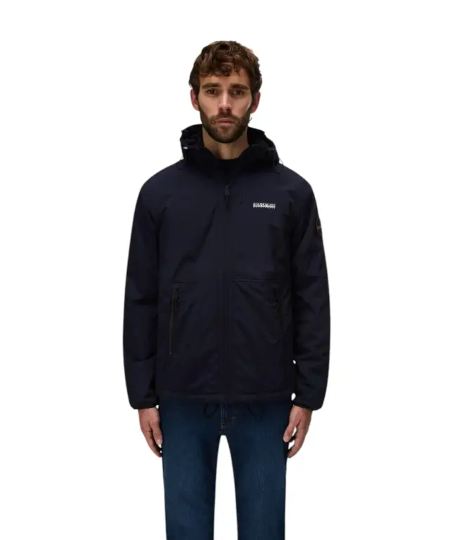 Napapijri - Ανδρικό Χειμωνιάτικο Μπουφάν Giacca Tundra Winter NP0A8928-176 Μπλε Ναυτικό - S 2