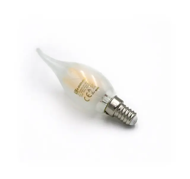 LED ΛΑΜΠΑ COG ΚΕΡΑΚΙ ΜΑΤ ΜΕ ΜΥΤΗ Ε14 6W 230V ΛΕΥΚΟ